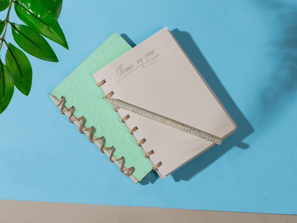 Блокнот А5 с бумажным карандашом и семенами цветов микс