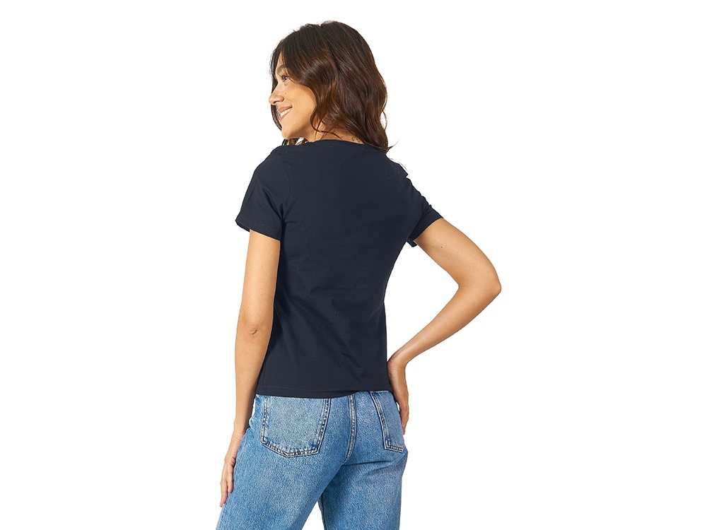 Футболка Heavy Super Club женская с V-образным вырезом