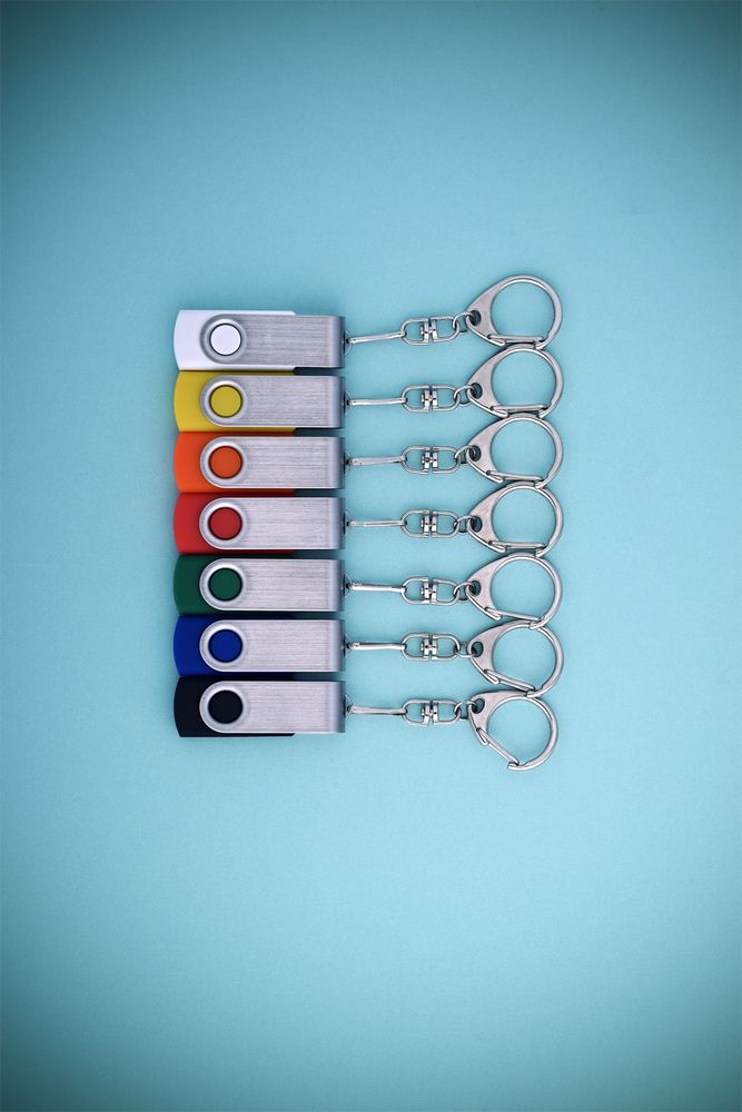 Флешка Twist, красная