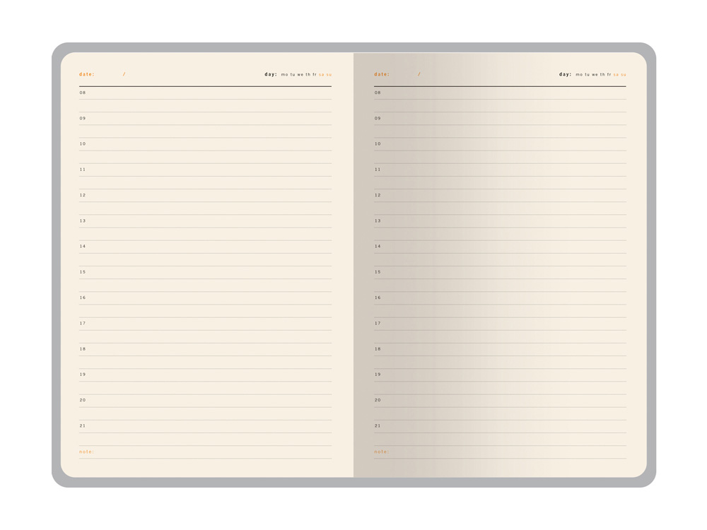 Ежедневник недатированный А5 Boston