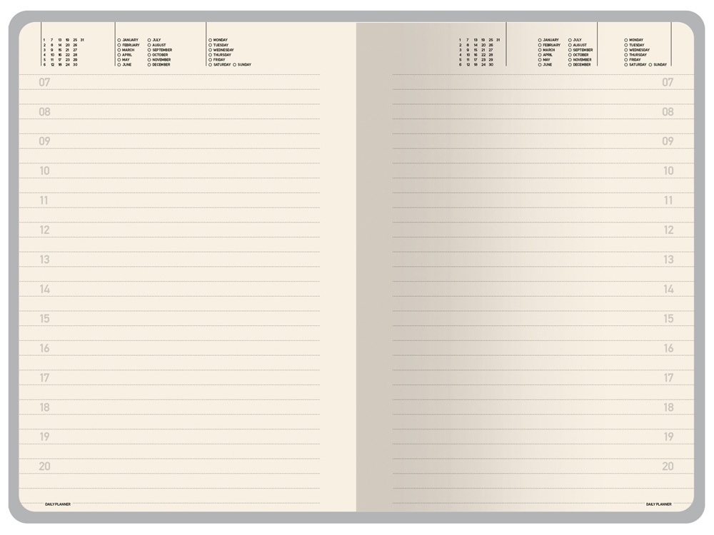 Ежедневник недатированный А5 Megapolis Flex