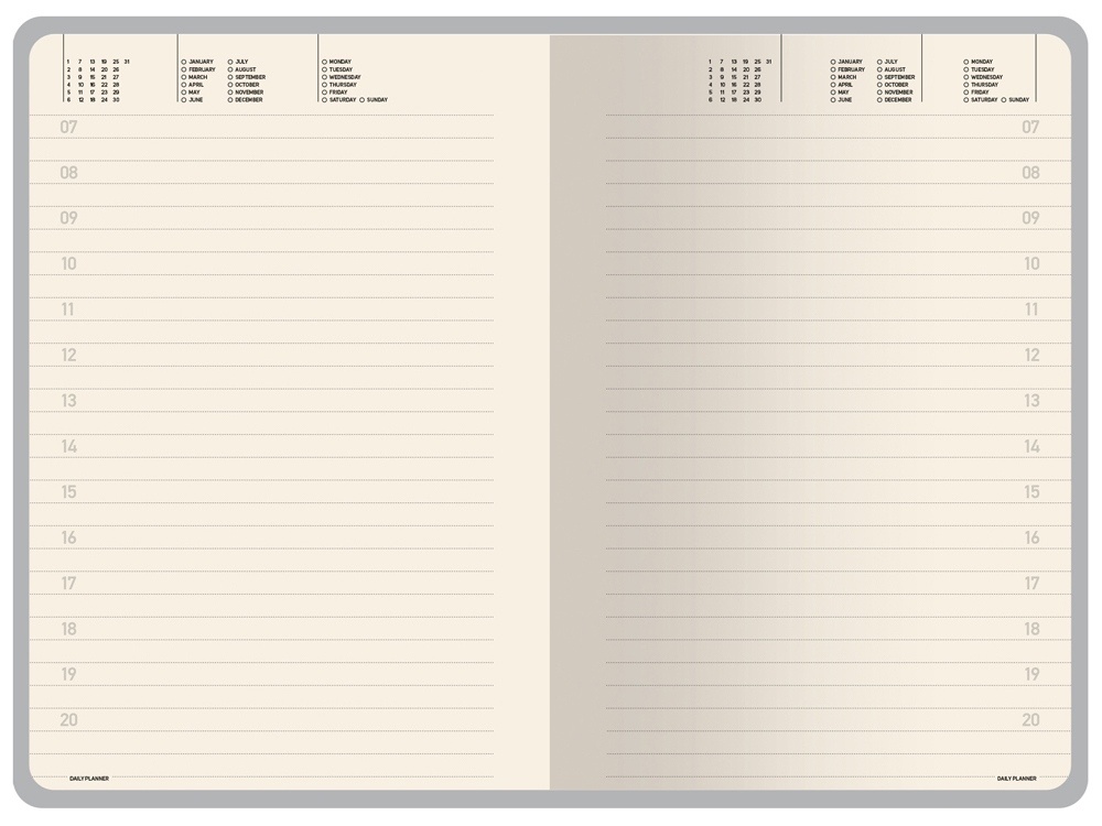 Ежедневник недатированный А5 Megapolis Flex