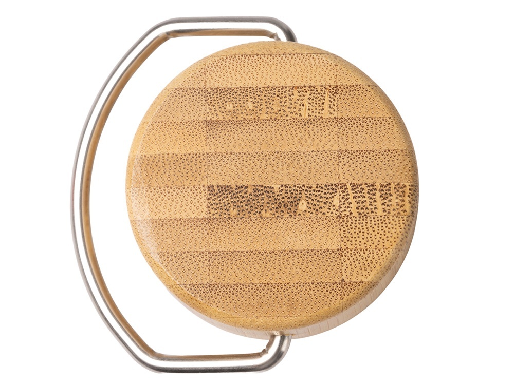 Термобутылка Нобук с бамбуковой крышкой, 500 мл