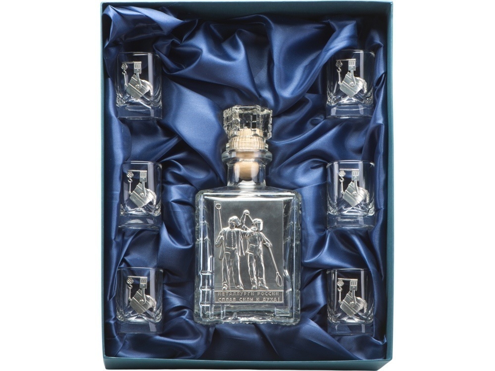 Набор со штофом Металлурги