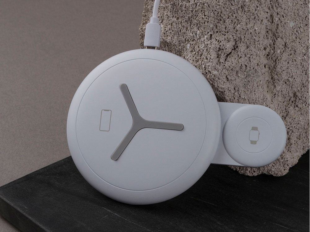 Беспроводное зарядное устройcтво NEO Qwatch для часов и смартфона