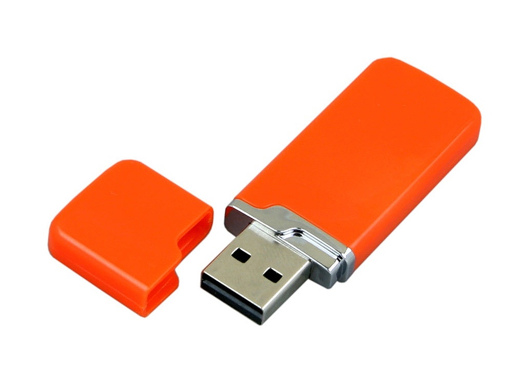 Флеш-накопитель USB 2.0 объемом 8 ГБ с уникальным колпачком
