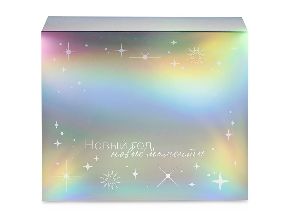 Подарочная коробка с голографическим шубером Aurora, L