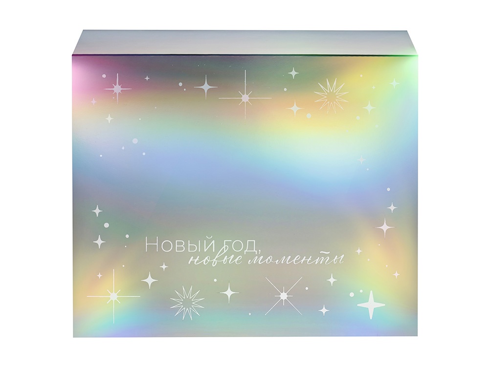 Подарочная коробка с голографическим шубером Aurora, L