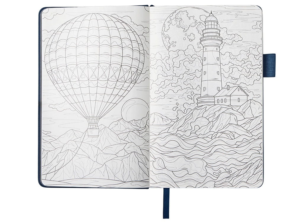 Блокнот А5 Вижн Тренд в твердой обложке