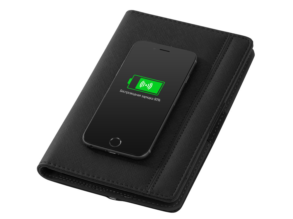 Органайзер с функцией беспроводной зарядки Manner, 5000 mAh