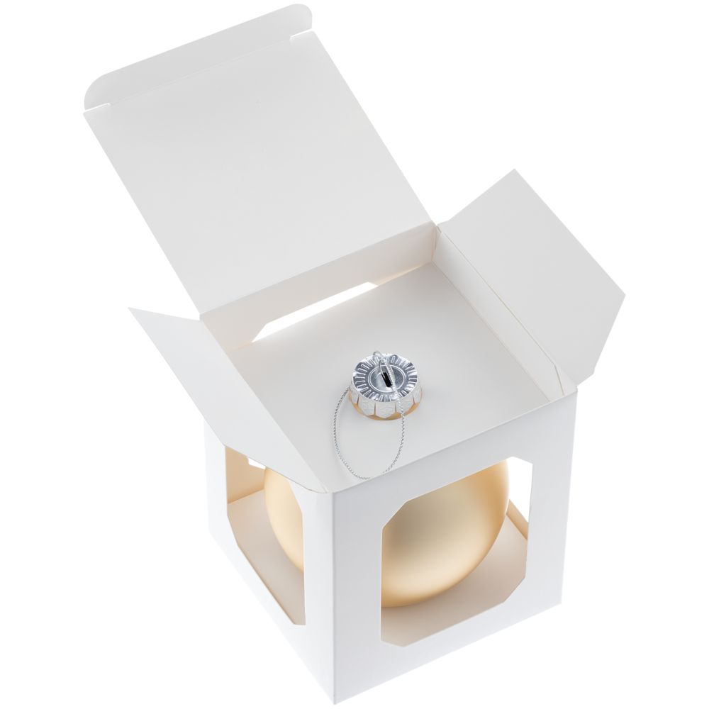 Елочный шар Finery Matt, 10 см