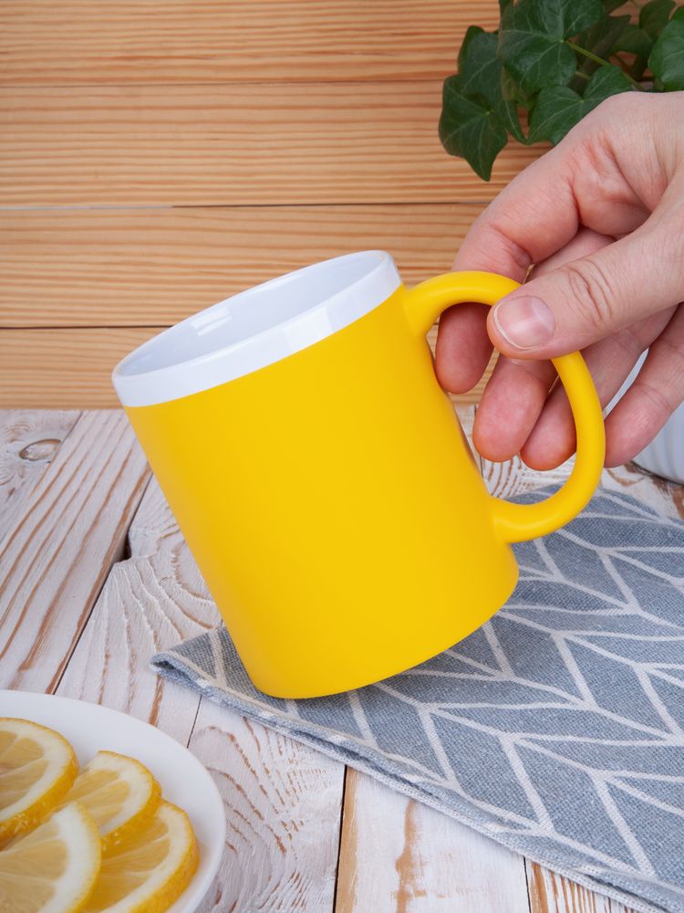 Кружка StopSpot с покрытием софт-тач