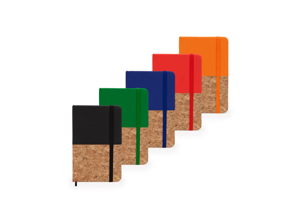 Блокнот А6 Ирис с комбинированной обложкой