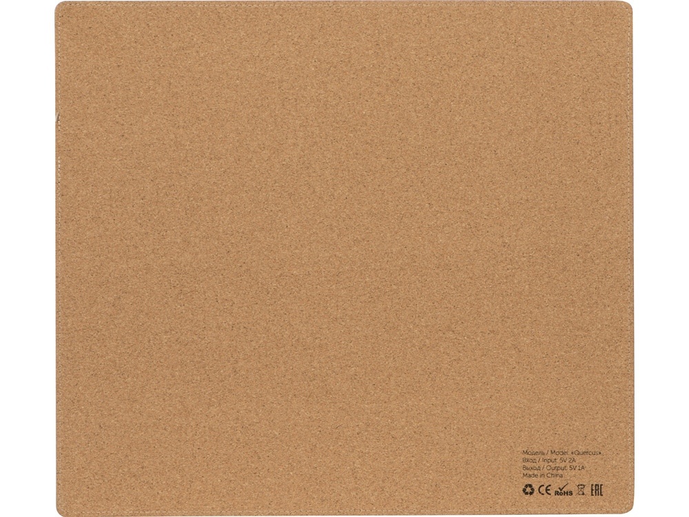 Пробковый коврик для рабочего места с беспроводной зарядкой Querсus