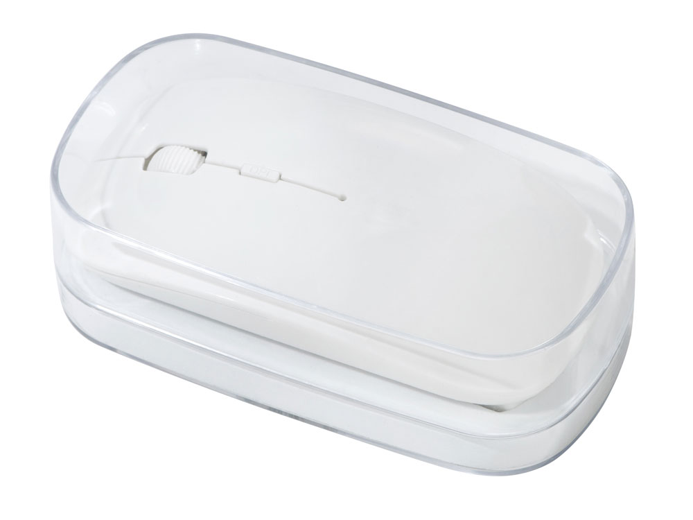 Мышь оптическая беспроводная Desmo в кейсе