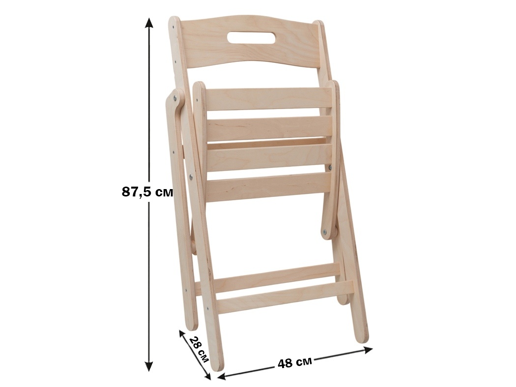 Деревянный складной стул Timberfold