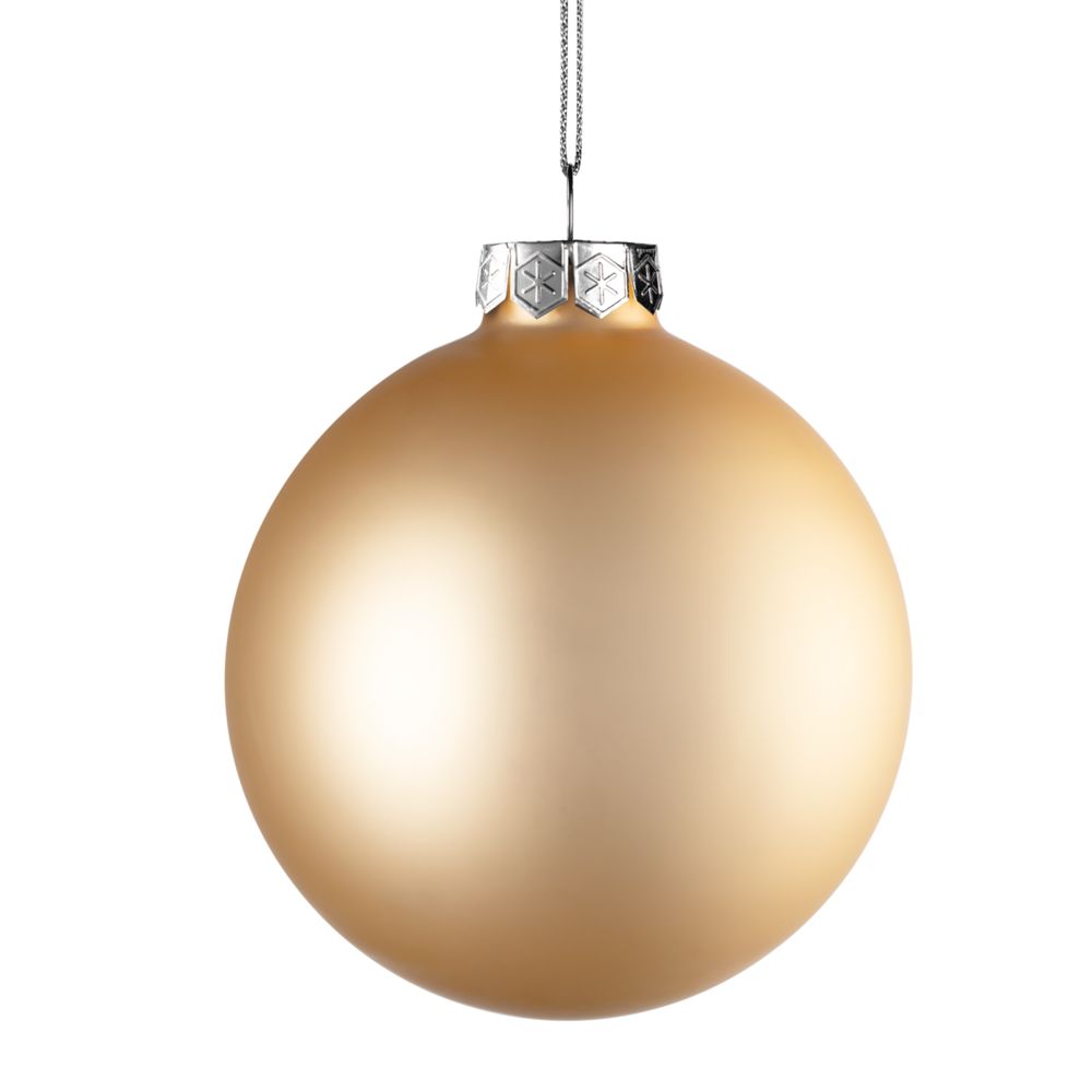 Елочный шар Finery Matt, 10 см