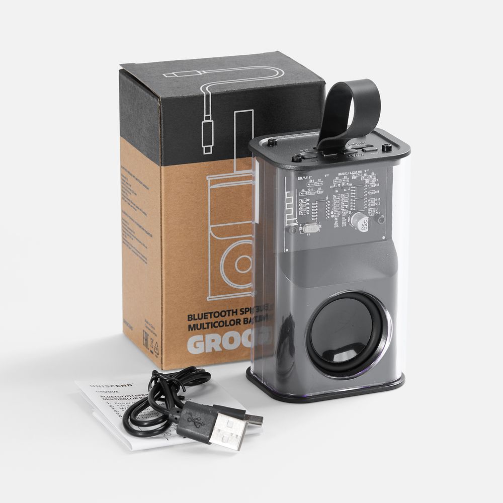 Bluetooth-колонка с подсветкой Groove