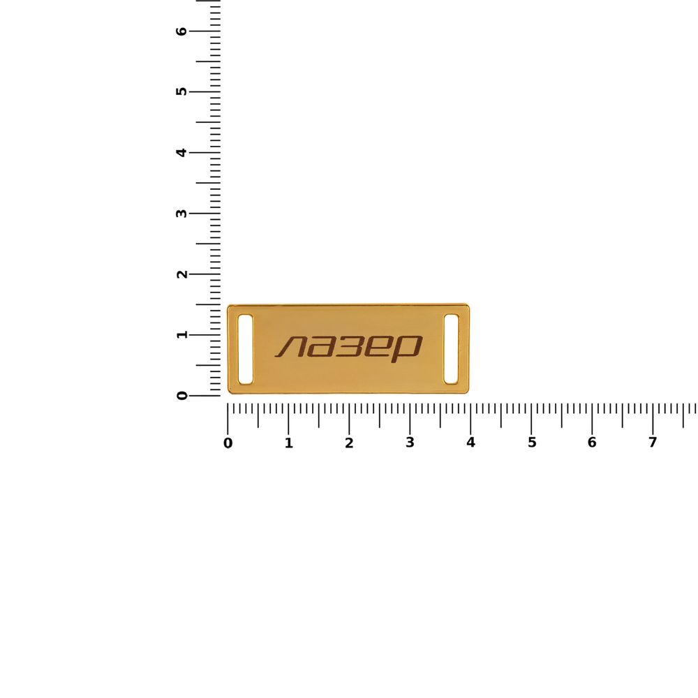 Шильдик металлический Kova