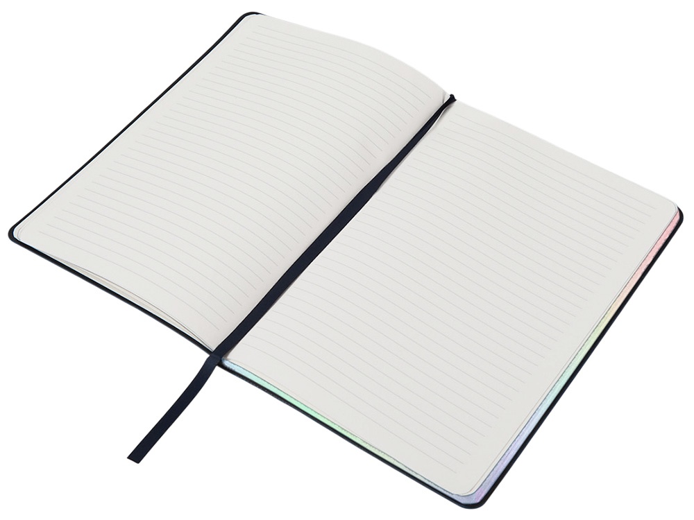 Блокнот А5 в гибкой обложке Fellini с голографическим срезом