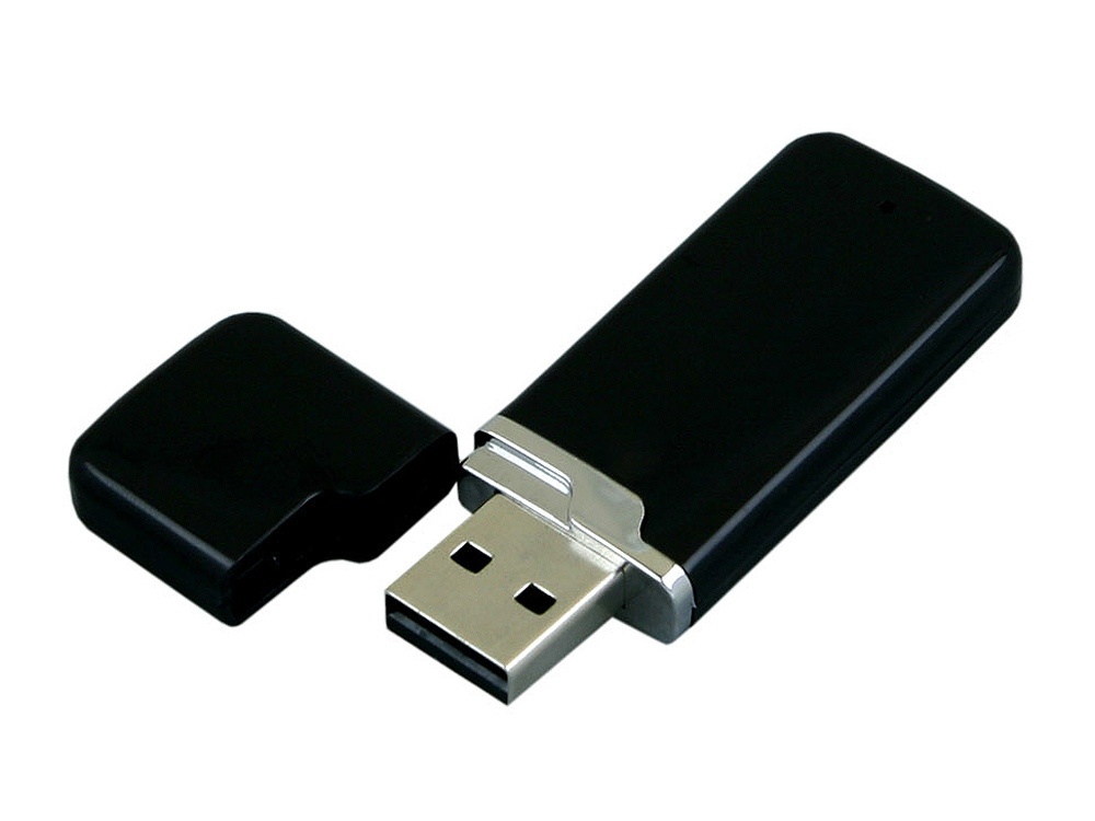 Флеш-накопитель USB 2.0 объемом 8 ГБ с уникальным колпачком