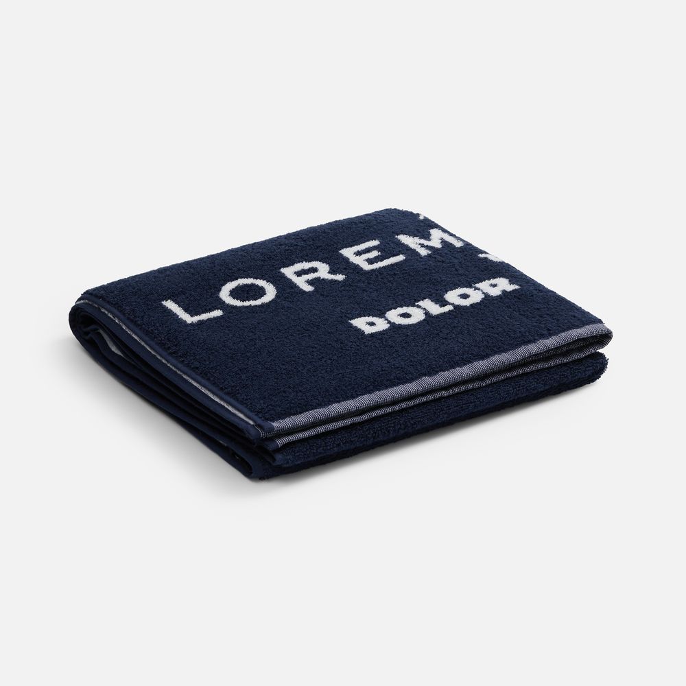 Полотенце на заказ Surpass с пестротканым логотипом