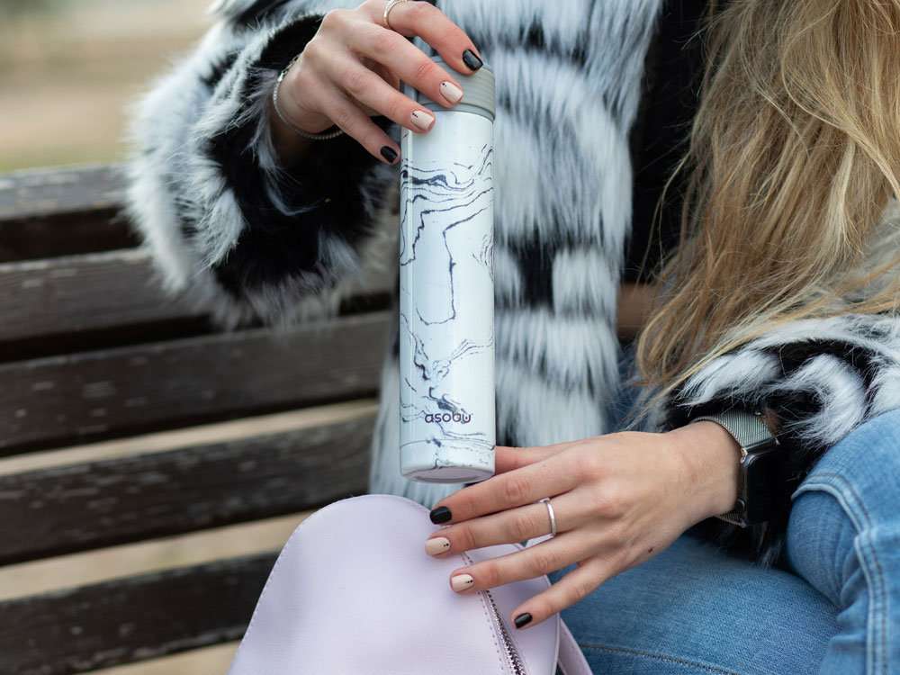 Вакуумный термос с петелькой SKINNY MINI, 230 мл