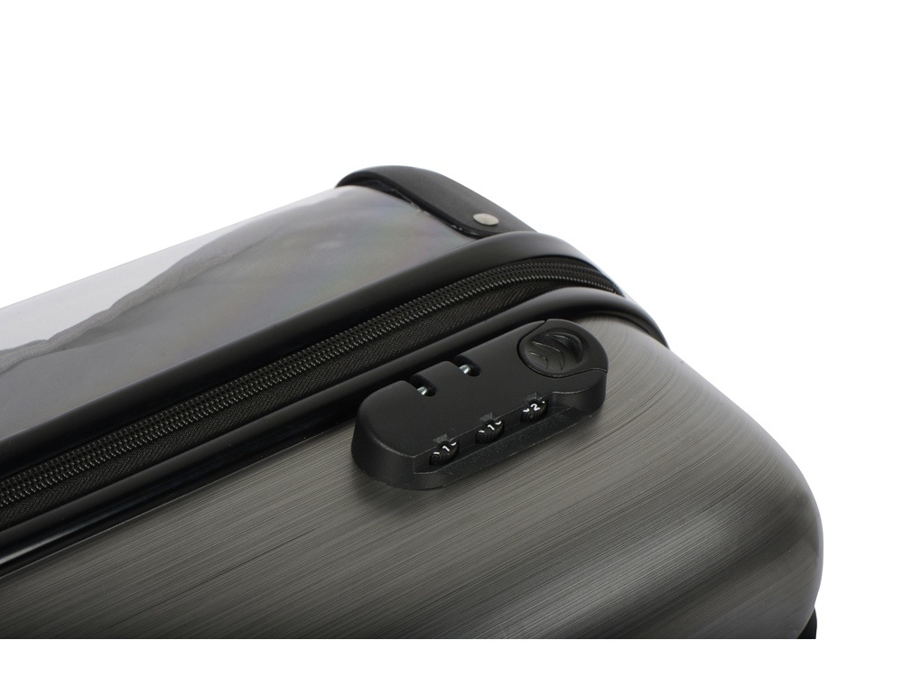 Чемодан прозрачный Visit  со сменной вставкой