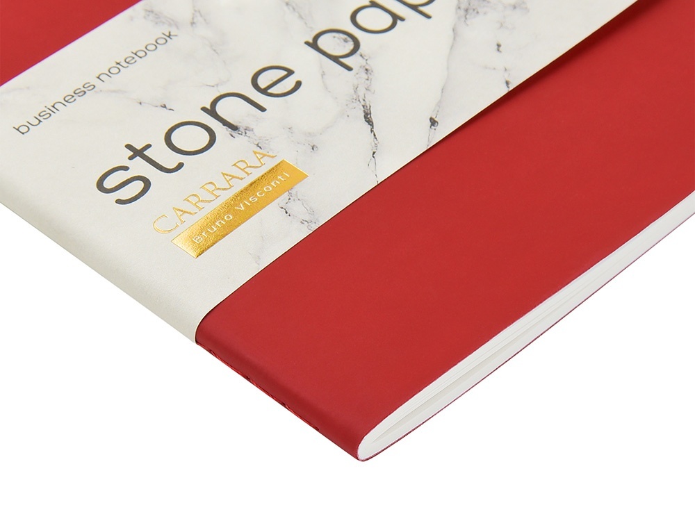 Тетрадь с каменной бумагой А5 Carrara