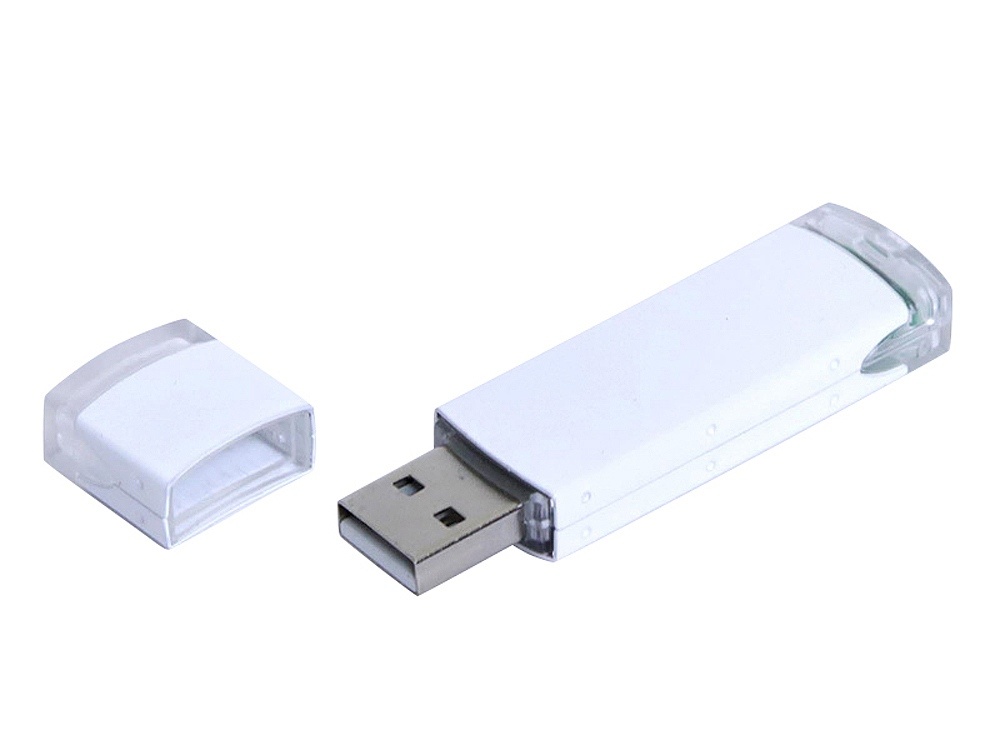 Флеш-накопитель USB 2.0 на 8 Гб классического прямоугольного дизайна для промоакций