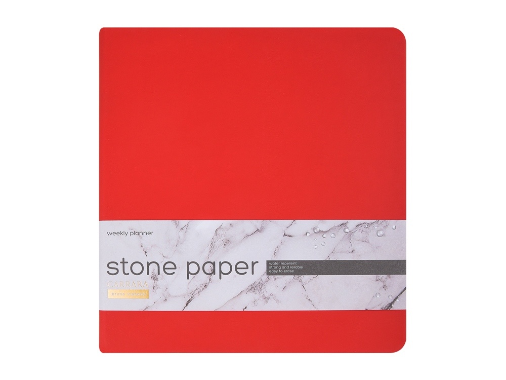 Еженедельник с каменной бумагой А5+ Carrara