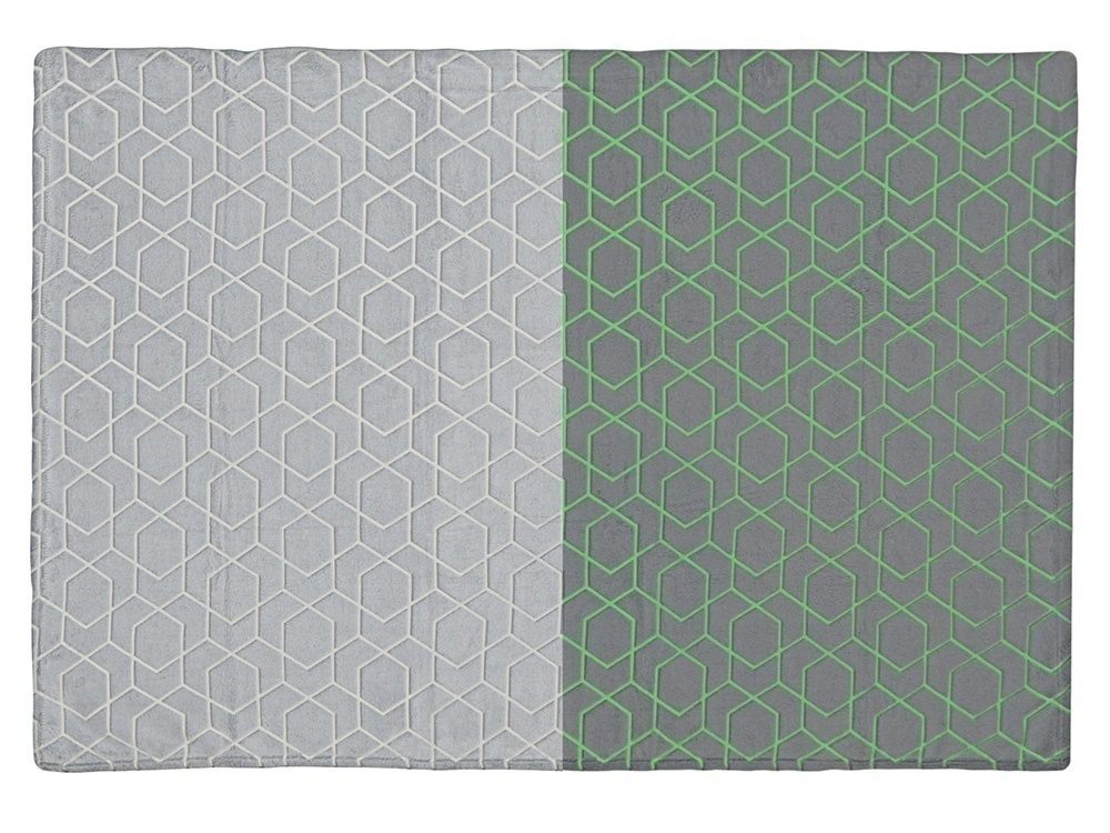 Светящийся в темноте плед Lattice