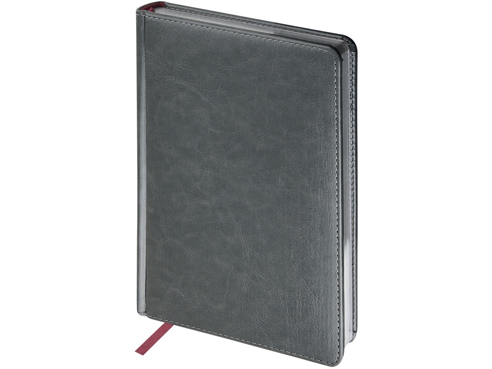 Ежедневник недатированный А5 Sidney Nebraska с серебряным срезом