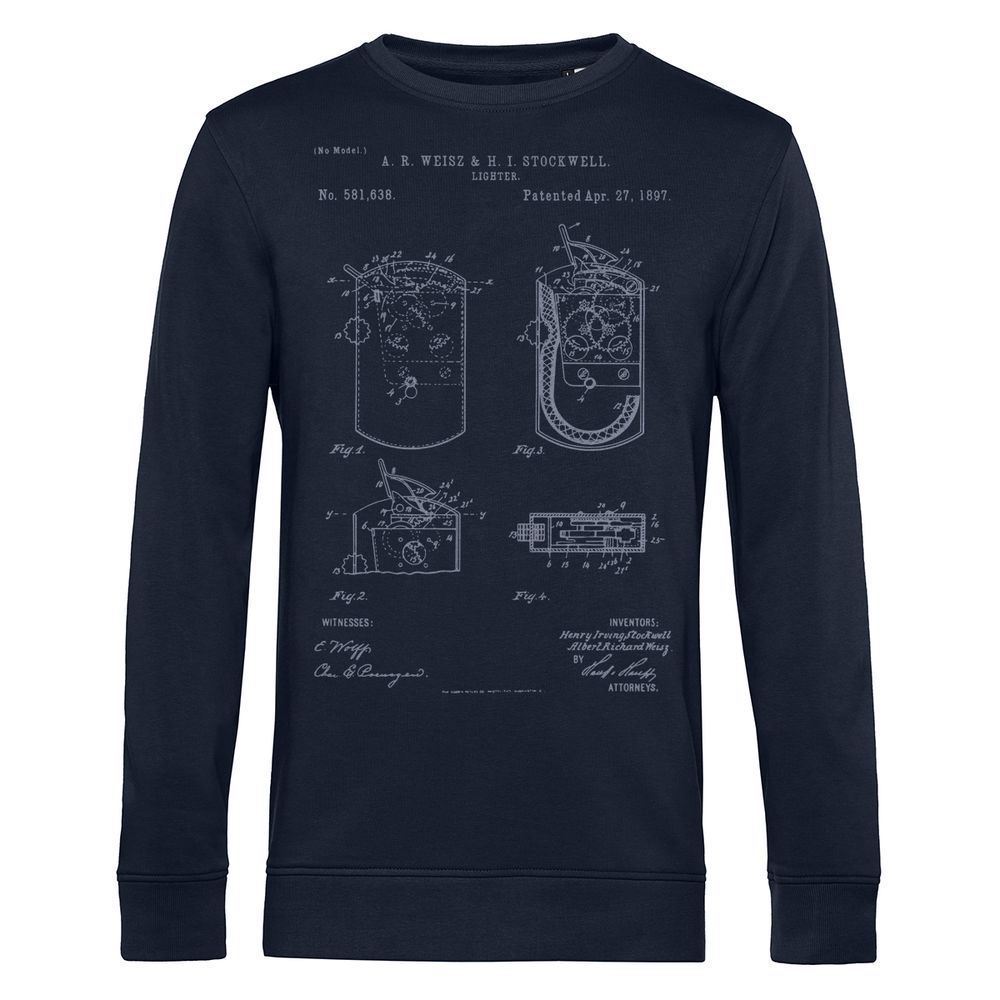 Свитшот Old Patents. Lighter